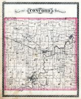 Concord Township, Orange, Blair P.O., Spencerville, DeKalb County 1880